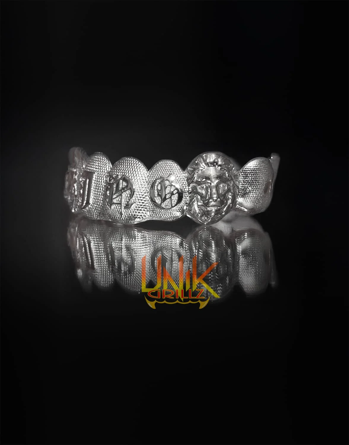 Custom Grillz 3D Lion Head Letters